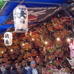 酉の市 縁起熊手の露天商